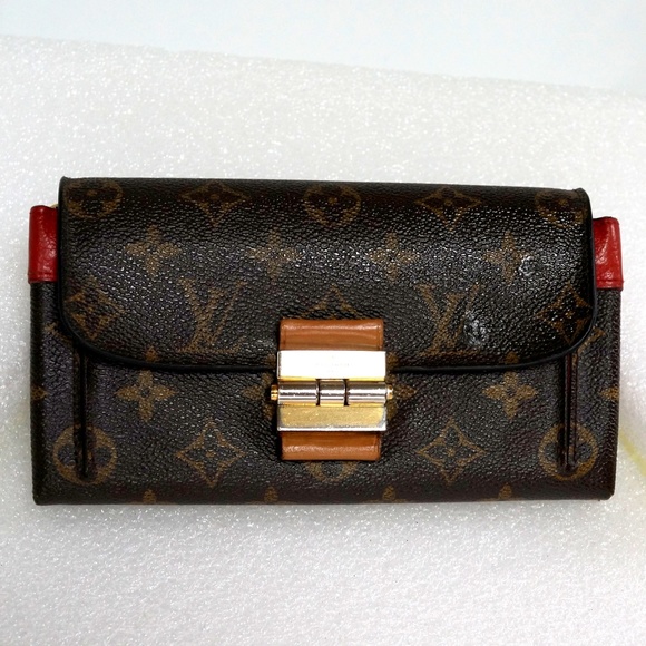 Louis Vuitton Handbags - Auth LOUIS VUITTON Elysee Clutch Organizer Wallet
